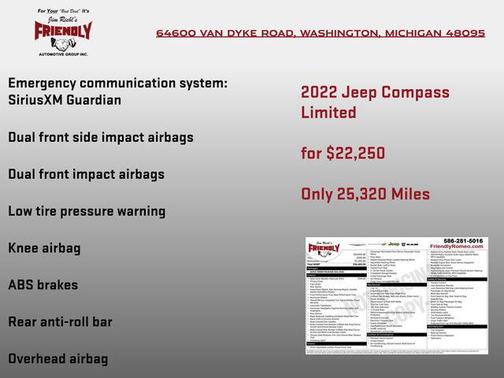 2022 Jeep Compass Limited