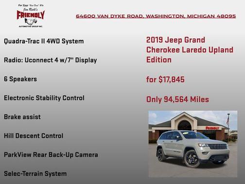 2019 Jeep Grand Cherokee Upland