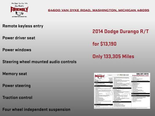 2014 Dodge Durango R/T