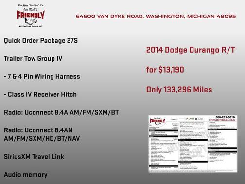 2014 Dodge Durango R/T