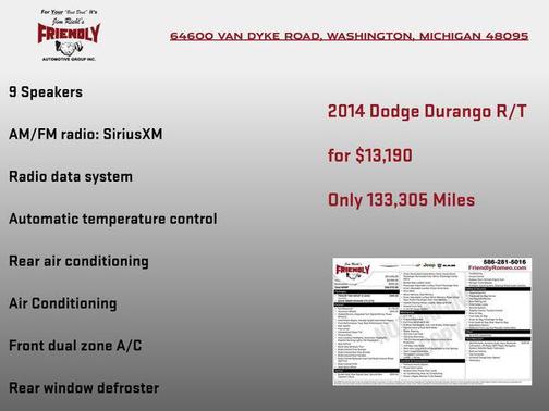 2014 Dodge Durango R/T