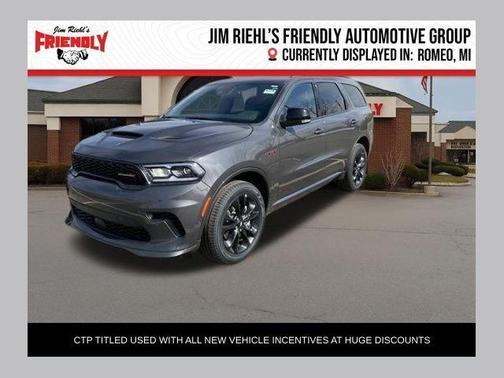 Vapor Gray 2026 Dodge Durango GT Plus