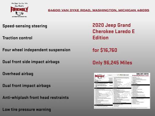 2020 Jeep Grand Cherokee Laredo