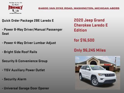 2020 Jeep Grand Cherokee Laredo