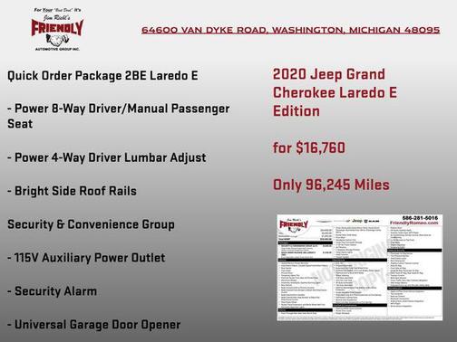2020 Jeep Grand Cherokee Laredo