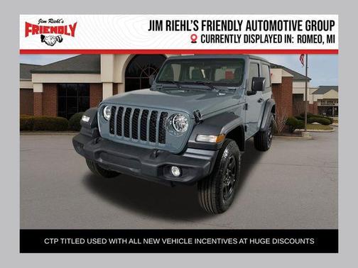 2026 Jeep Wrangler Sport S