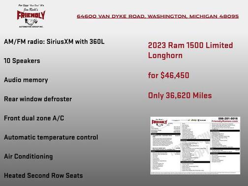 2023 RAM 1500 Longhorn