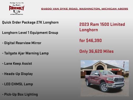 2023 RAM 1500 Longhorn