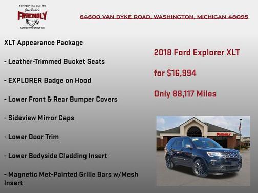 2018 Ford Explorer XLT