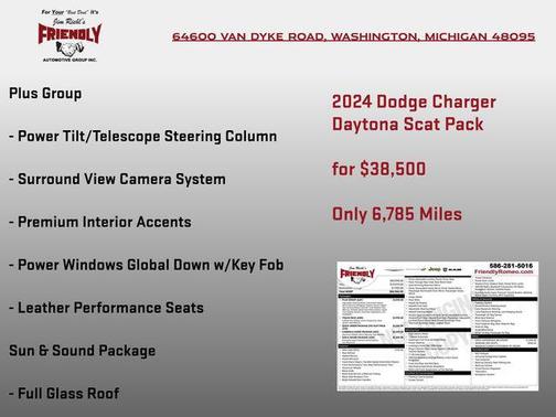 After Dark 2024 Dodge Charger Daytona R/T Scat Pack