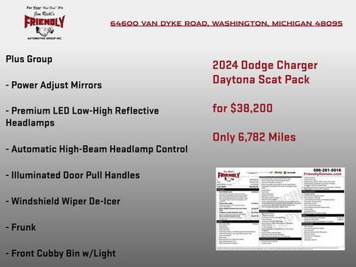 After Dark 2024 Dodge Charger Daytona R/T Scat Pack