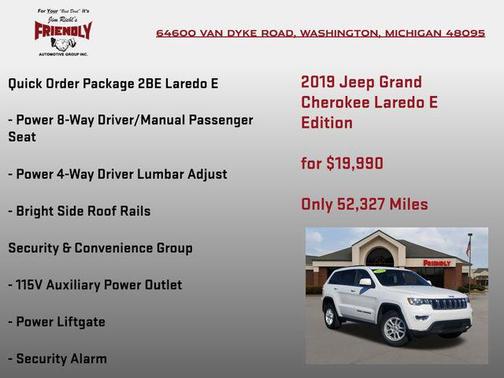 2019 Jeep Grand Cherokee Laredo