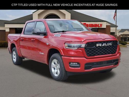 Molten Red Pearlcoat 2026 RAM 1500 Big Horn/Lone Star