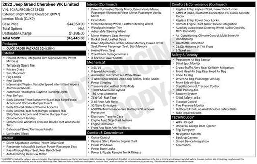 2022 Jeep Grand Cherokee Limited