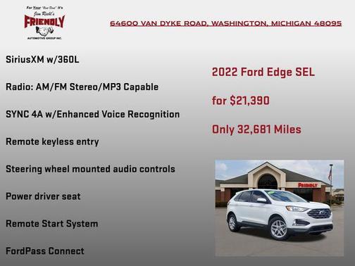 2022 Ford Edge SEL