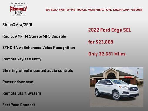 2022 Ford Edge SEL