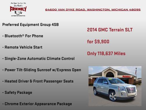 Champagne Silver Metallic 2014 GMC Terrain SLT-2
