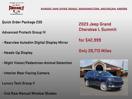 2023 Jeep Grand Cherokee L Summit