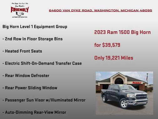2023 RAM 1500 Big Horn/Lone Star