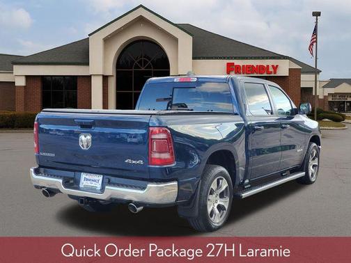 Patriot Blue Pearlcoat 2023 RAM 1500 Laramie