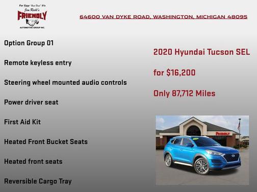 2020 Hyundai TUCSON SEL