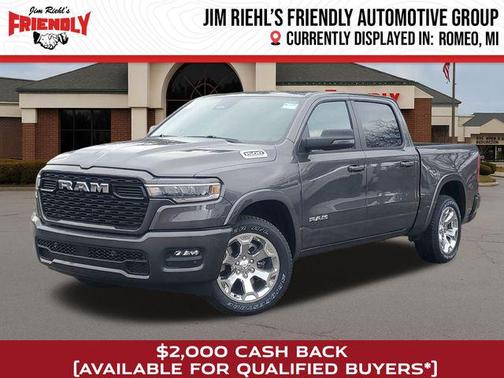 Granite Crystal Metallic Clearcoat 2026 RAM 1500 Big Horn/Lone Star