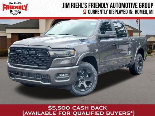 Granite Crystal Metallic Clearcoat 2026 RAM 1500 Big Horn/Lone Star