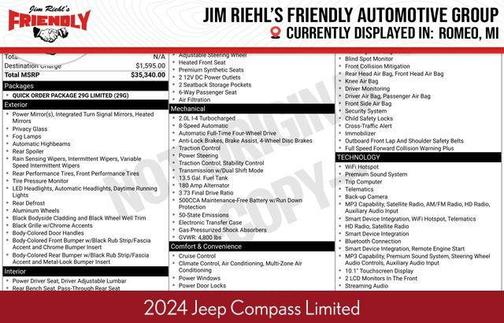 2024 Jeep Compass Limited