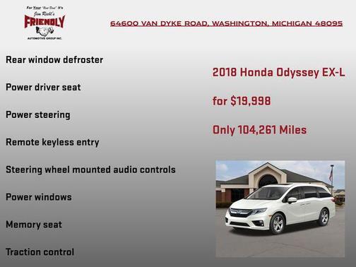 2018 Honda Odyssey EX-L