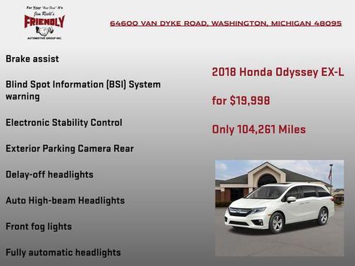 2018 Honda Odyssey EX-L