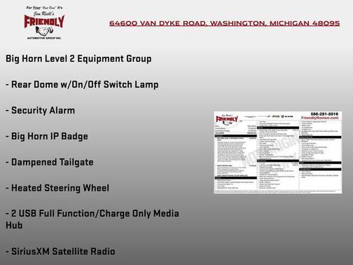 2020 RAM 1500 Big Horn/Lone Star