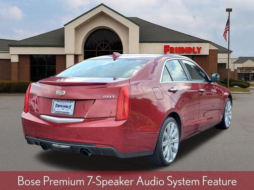 Red Obsession Tintcoat 2016 Cadillac ATS 2.0L Turbo Luxury
