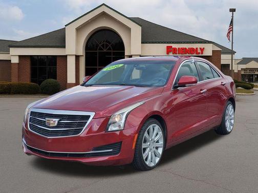 Red Obsession Tintcoat 2016 Cadillac ATS 2.0L Turbo Luxury