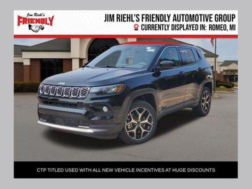 Diamond Black Crystal Pearlcoat 2026 Jeep Compass Limited