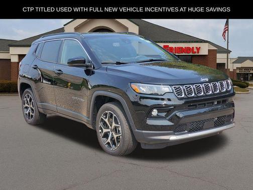 Diamond Black Crystal Pearlcoat 2026 Jeep Compass Limited