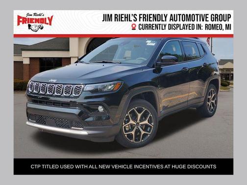 Diamond Black Crystal Pearlcoat 2026 Jeep Compass Limited