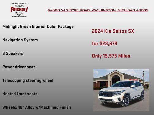 2024 Kia Seltos SX Turbo