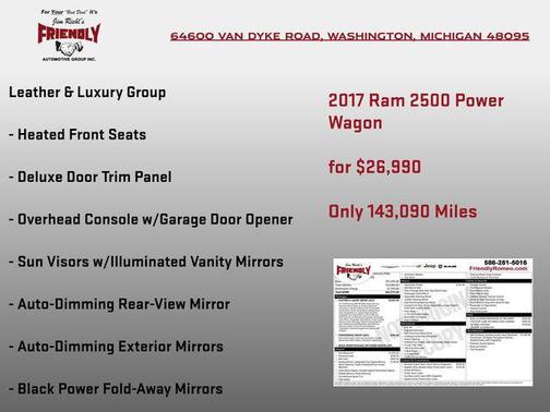 2017 RAM 2500 Power Wagon