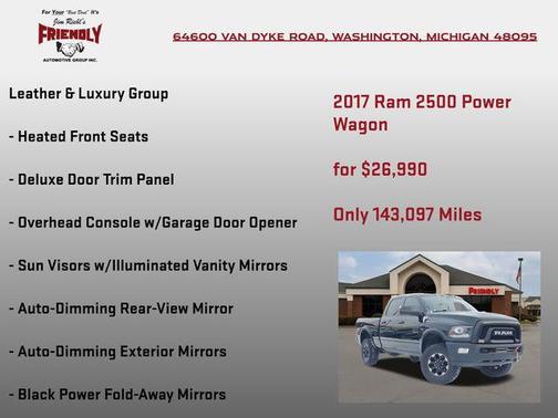 2017 RAM 2500 Power Wagon