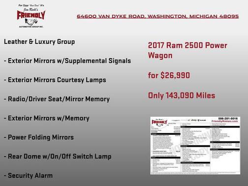 2017 RAM 2500 Power Wagon