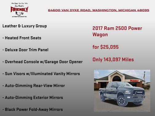 2017 RAM 2500 Power Wagon