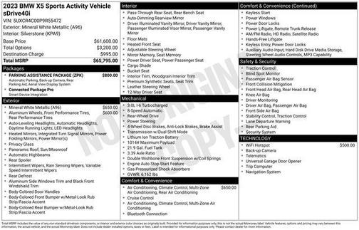 2023 BMW X5 sDrive40i