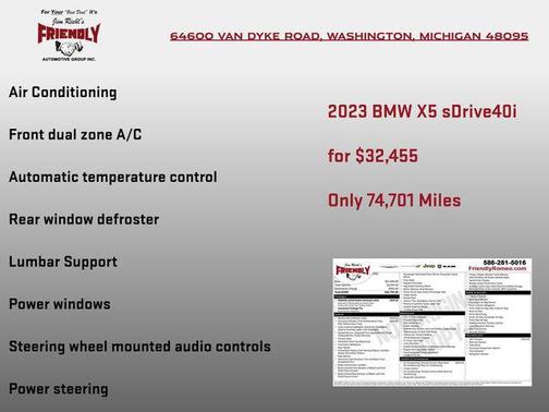2023 BMW X5 sDrive40i