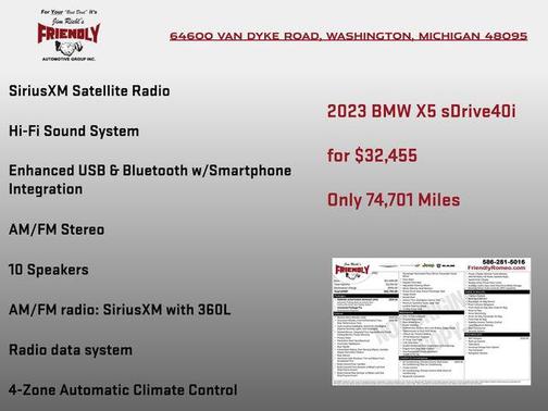 2023 BMW X5 sDrive40i