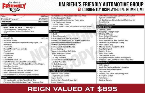 reign 2026 Jeep Wrangler 4-Door Moab 392 4x4