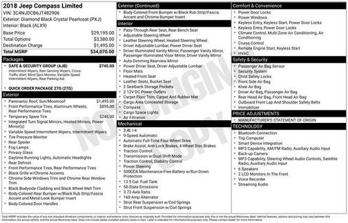 2018 Jeep Compass Limited