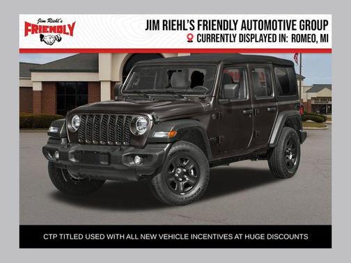 Granite Crystal Metallic Clearcoat 2026 Jeep Wrangler Sport