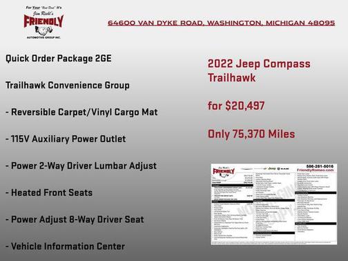 2022 Jeep Compass Trailhawk