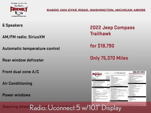 2022 Jeep Compass Trailhawk