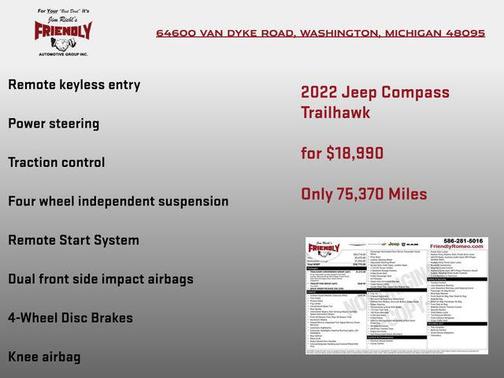 2022 Jeep Compass Trailhawk